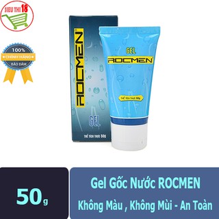Gel Bôi Trơn gốc nước Rocmen 50g