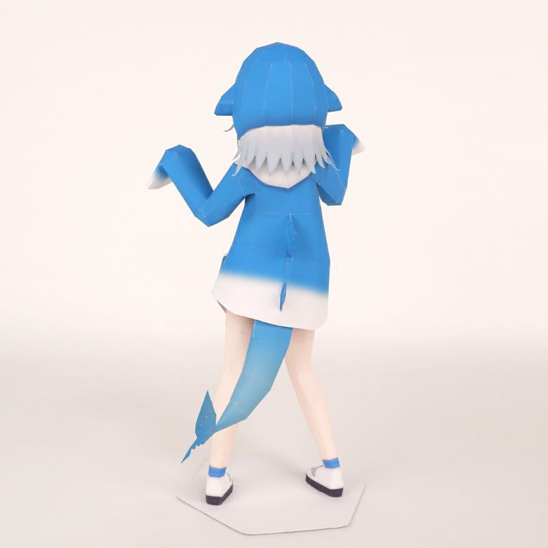 Mô hình giấy anime girl  VTuber Hololive: Gawr Gura