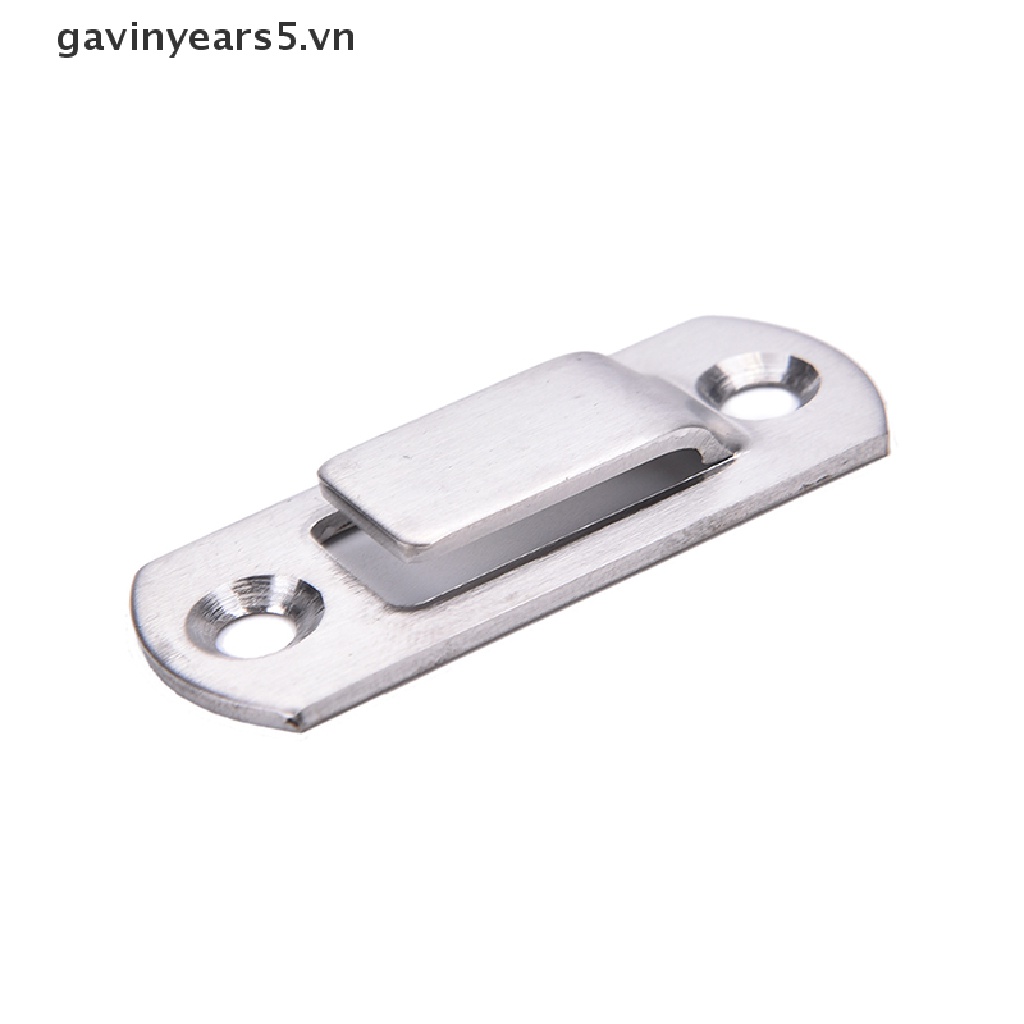 Bộ Chốt Cửa An Toàn Bằng Thép Không Gỉ Kèm Ốc Vít Mới Tiện Dụng Cho Gia Đình