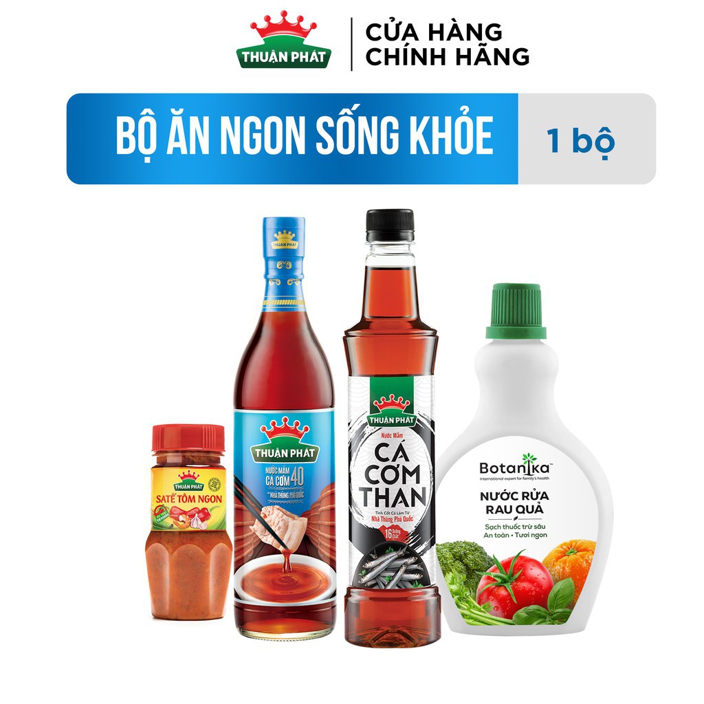 Trọn bộ Ăn Ngon Sạch - Sống Khỏe Mạnh từ Thuận Phát và Botanika