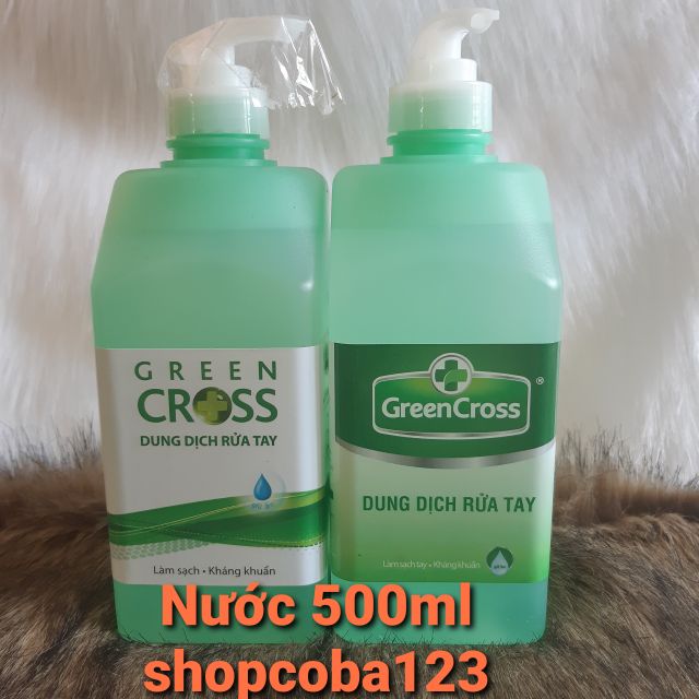 (HÀNG SẴN) RỬA TAY KHÔ GREEN CROSS 250ML 500ML | BigBuy360 - bigbuy360.vn