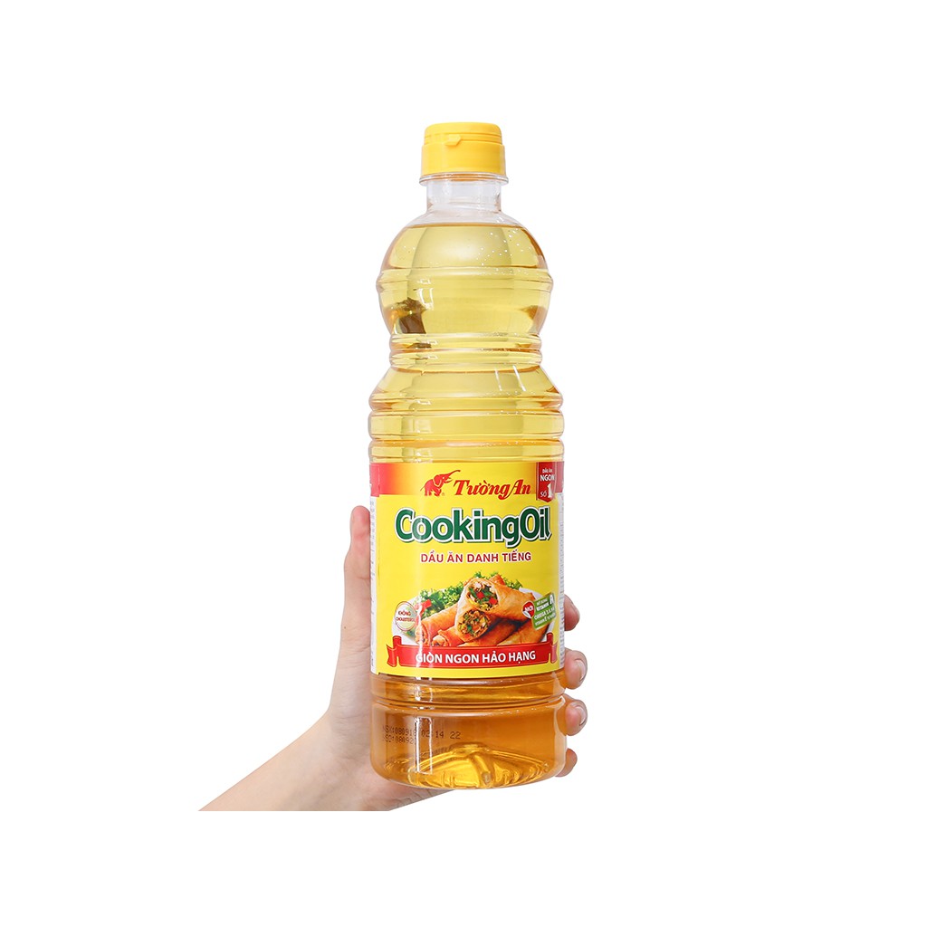 [CÓ BÁN THÙNG] Dầu thực vật Tường An Cooking oil chai 1 lít