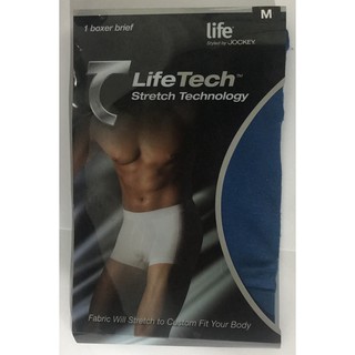 Quần Lót Thun Xanh Nam Life By Jockey Lifetech Stretch Technology Boxer Brief (Xanh)
