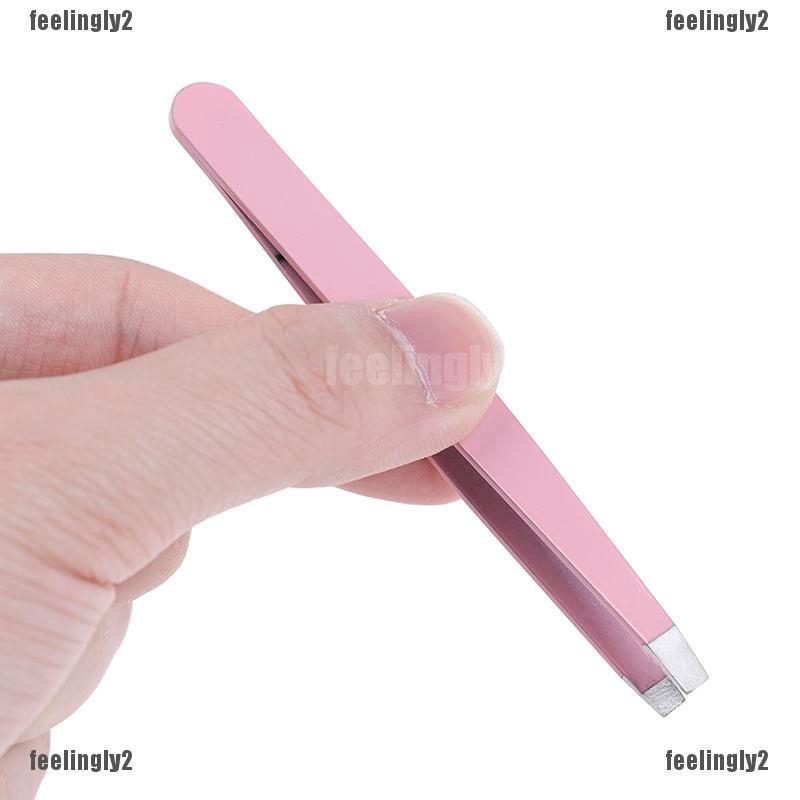 Nhíp tỉa lông mày bằng kim loại chuyên dụng