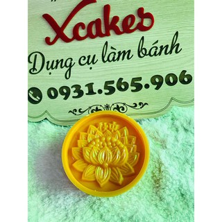Khuôn Ấn Xôi Trung Thu Ấn Xôi Sen Chữ 200Gr k có nắp ép