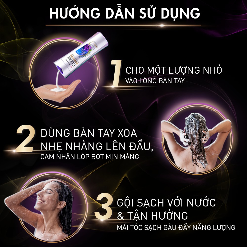 Dầu gội sạch gàu Clear Botanique 630g/chai:Hoa Anh Đào