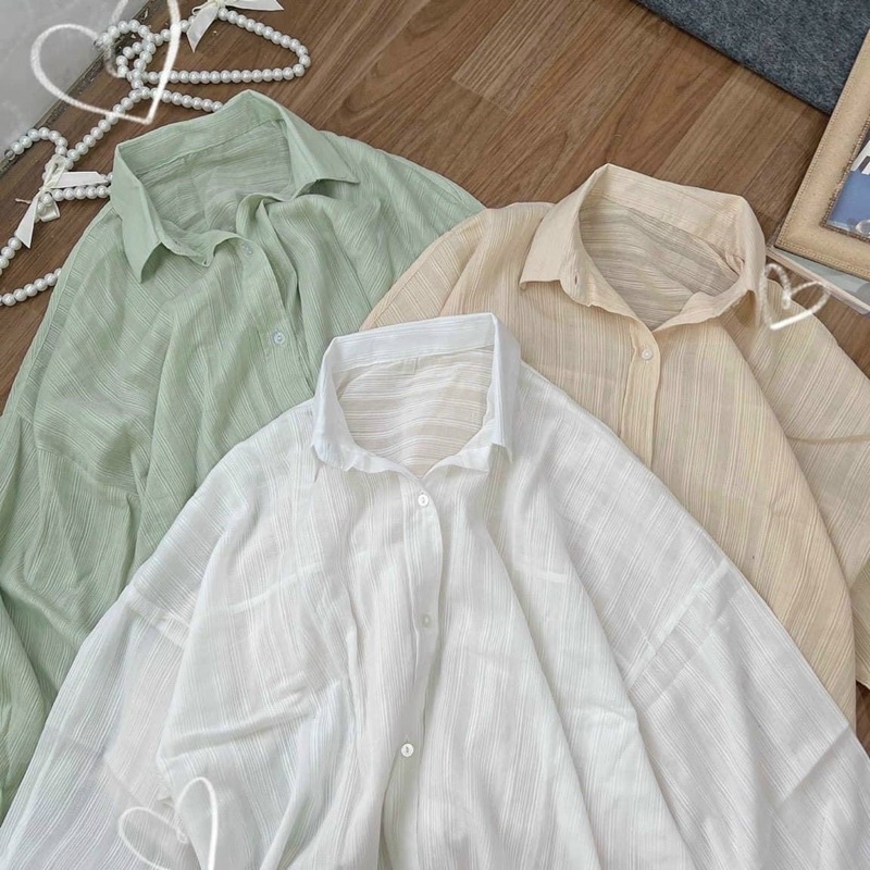 ÁO SƠMI FORM RỘNG