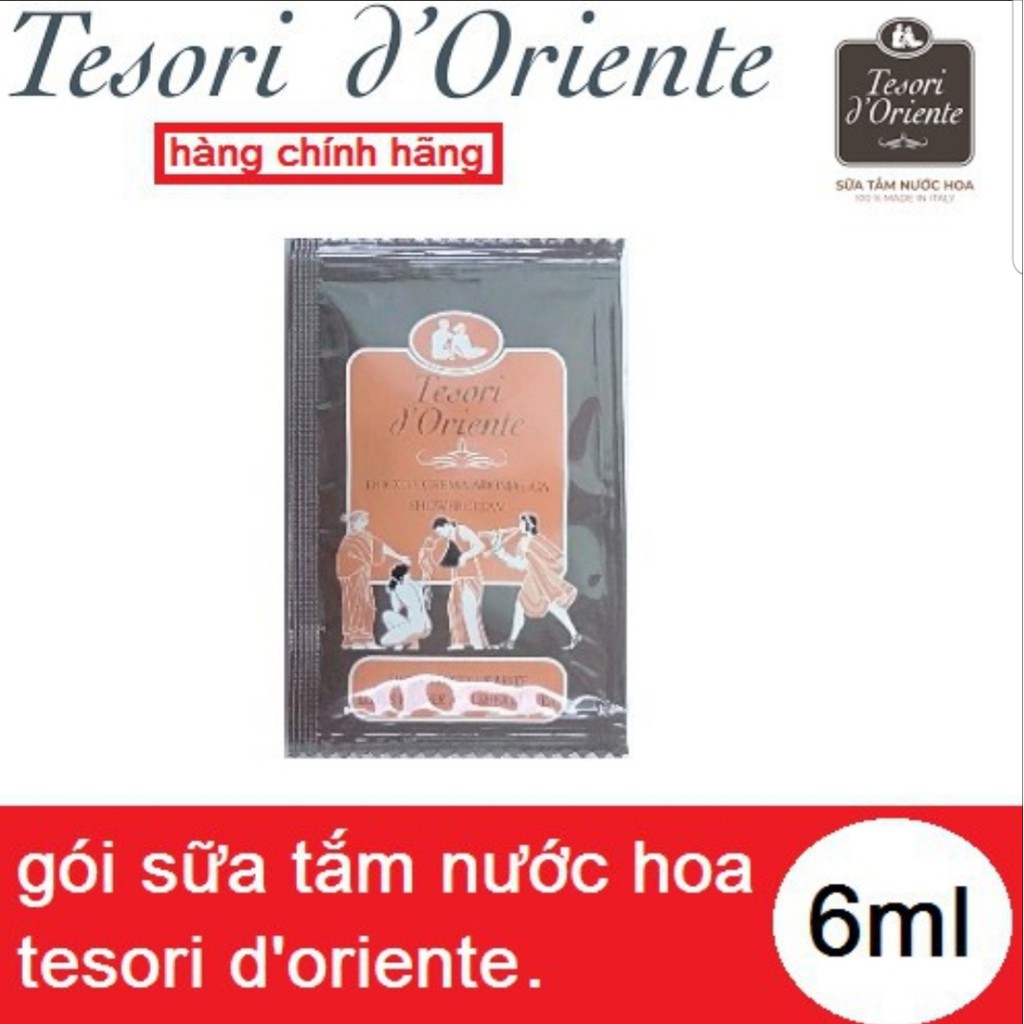 Gói sữa tắm xích Tesori dùng thử 6ml | BigBuy360 - bigbuy360.vn