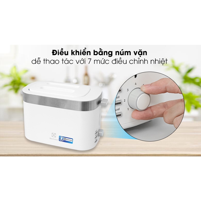 Máy nướng bánh mì Electrolux E2TS1-100W - Smart House