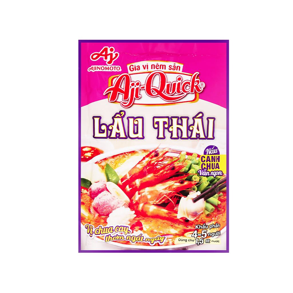 Gia vị nêm sẵn lẩu Thái Aji-Quick gói 50g