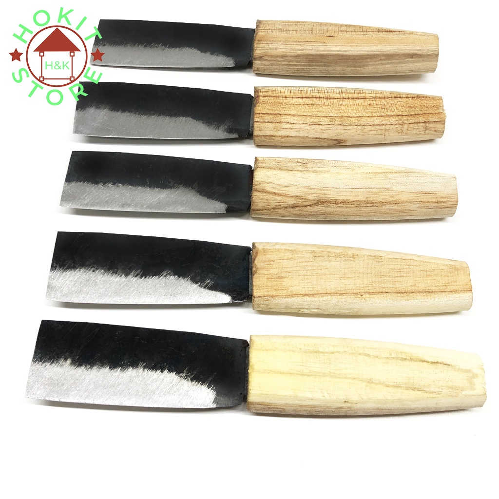 Dao bổ cau Đa Sỹ cán gỗ dài 17,5 cm sắc bền đẹp tiện lợi Giá sỉ