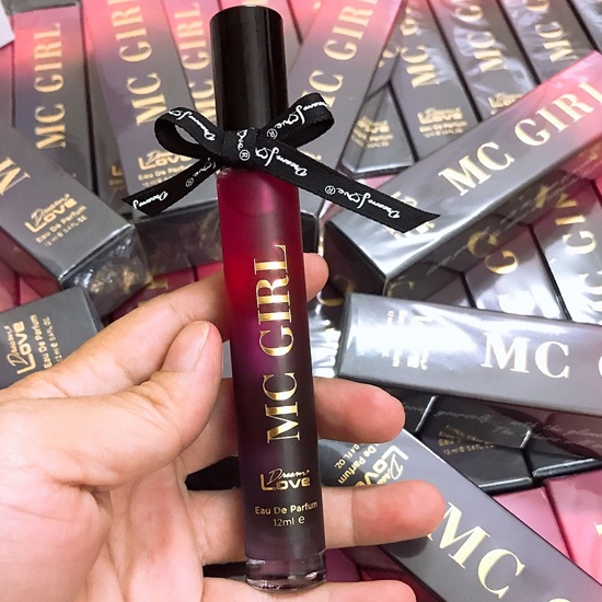 NƯỚC HOA NỮ DREAM LOVE MC GIRL EAU DE PARFUM  12ML dạng lăn