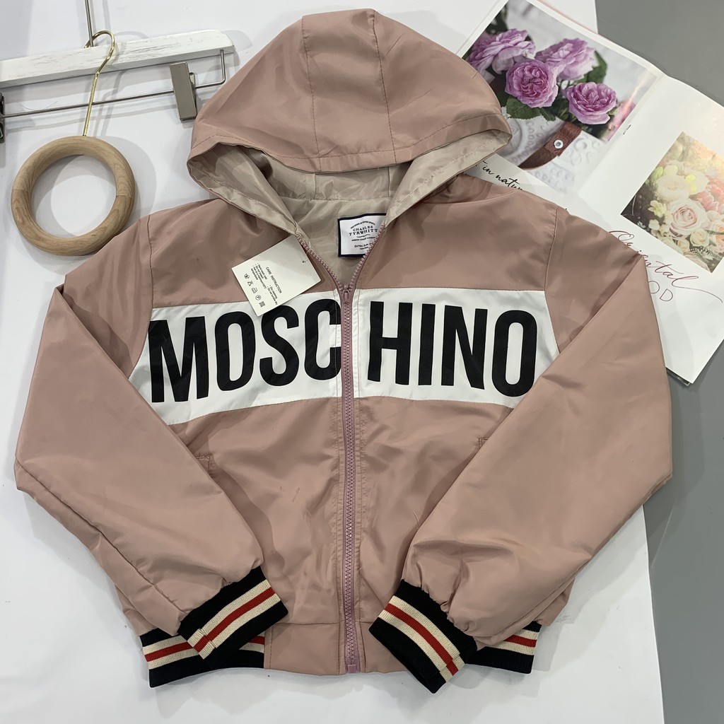 Áo gió MOSCHINO 2020 kho_lương_hien Chuẩn From+Hàng xuất khẩu