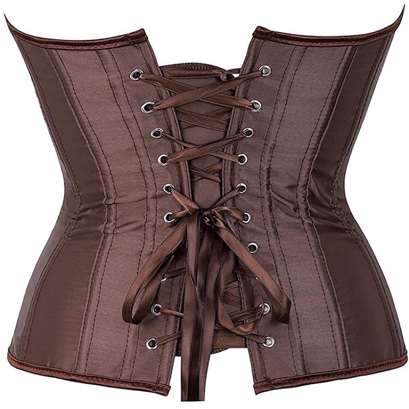 Corset trơn nâu basic | BigBuy360 - bigbuy360.vn