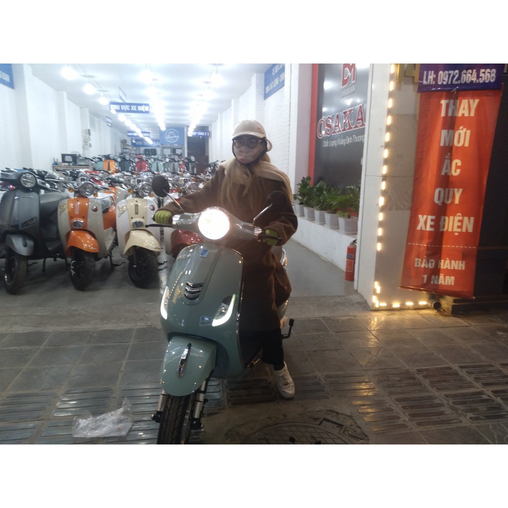 XE MÁY ĐIỆN VESPA CAO CẤP - BẢO HÀNH CHÍNH HÃNG LÊN ĐẾN 3 NĂM