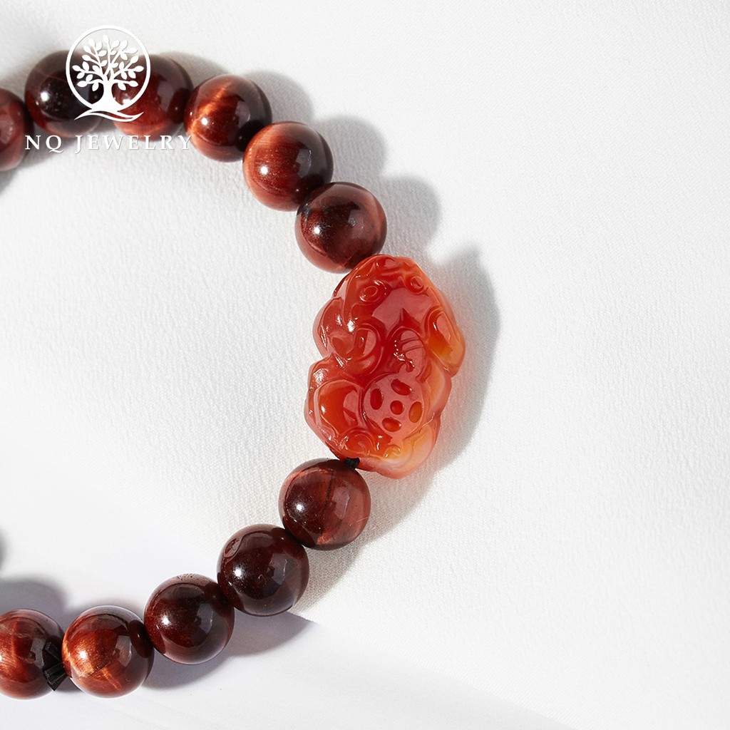 Vòng tay phối tỳ hưu đá - NQ Jewelry