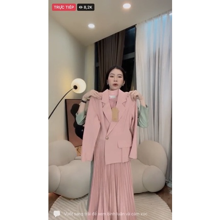 🌺 Đầm vest kiểu chân váy dài Loan Lâm🌺