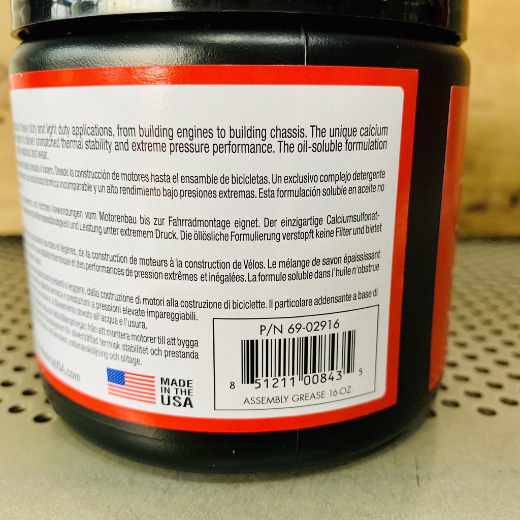 Mỡ Bò MAXIMA Assembly Grease Lắp Ráp Máy - Bôi Trơn Các Chi Tiết Bên Trong Động Cơ – 454gram Made in USA
