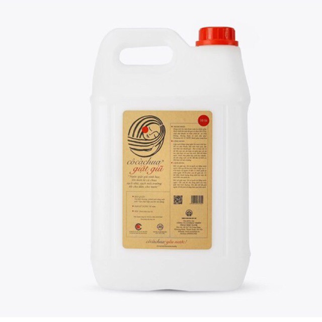 NƯỚC GIẶT HỮU CƠ CÔ CÀ CHUA CAN SIÊU TO 10 LÍT, FREESHIP 70K