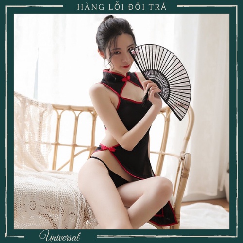 Đồ Cosplay Sườn Xám - Bộ Đồ Cosplay Sườn Xám Hở Lưng Sexy Gợi Cảm - Set Sườn Xám UNIVERSALXXX - DCP38 | BigBuy360 - bigbuy360.vn