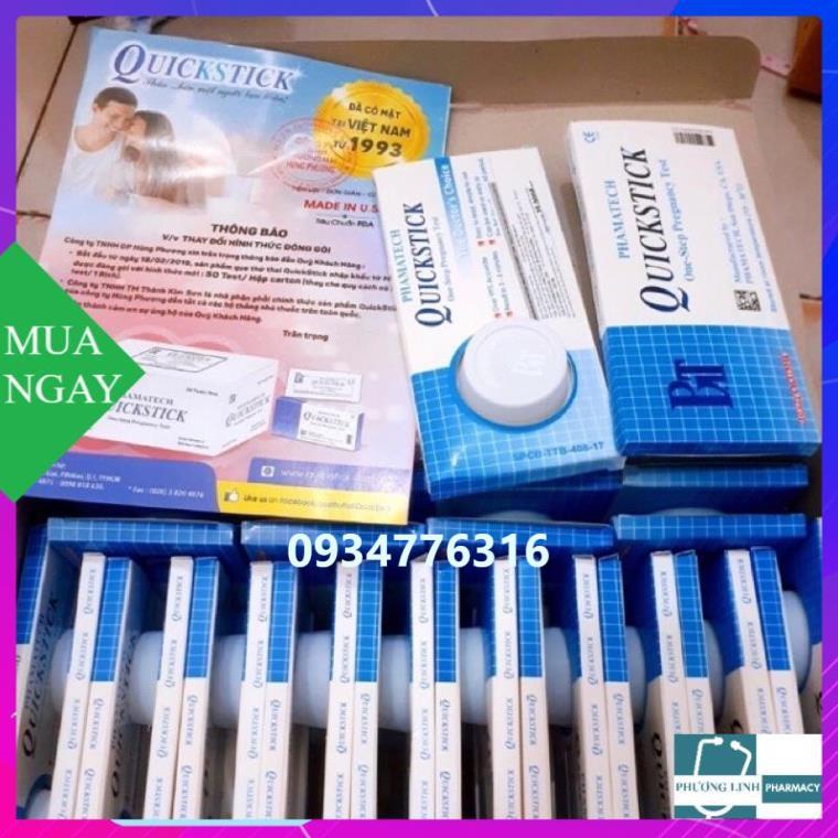 QUE THỬ THAI QUICKSTICK (hàng chính hãng)