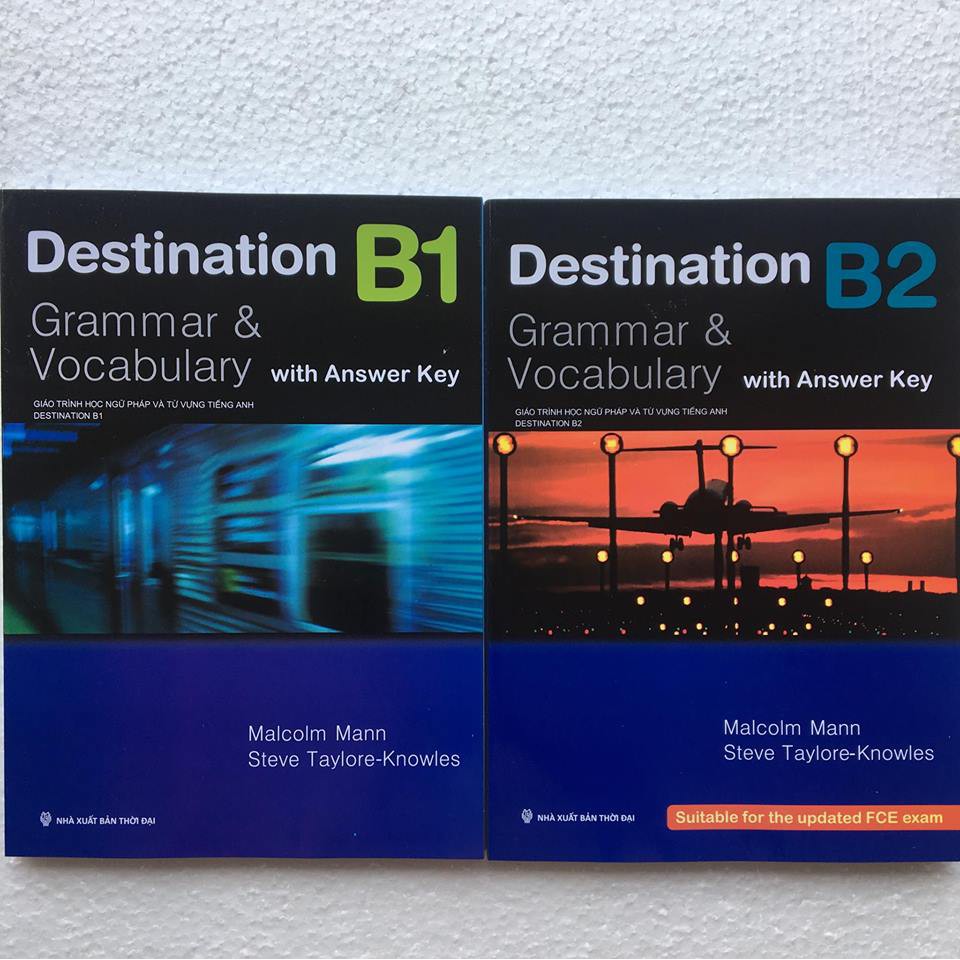 Combo sách Destination B1 và sách Destination B2 - Grammar & Vocabulary - Bộ trình độ trung cấp