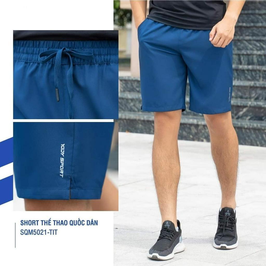 Quần Đùi Thể Thao, Quần Short Nam YODY Túi Chéo Chất Vải Gió Giãn Mềm Mát Co Giãn Vận Động Thoải Mái