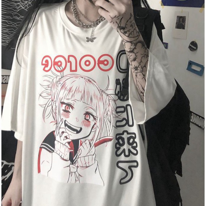 [Mã FAMARAL1 giảm 10K đơn 50K] Áo thun tay lỡ Unisex Awesometee, áo phông form rộng ATL anime M204