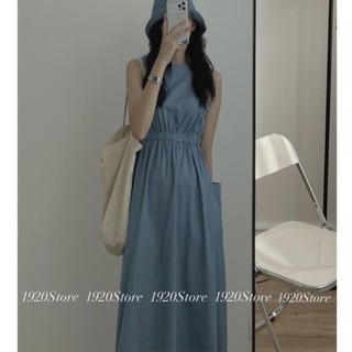 Váy suông sát nách eo chun - sp09 1920store