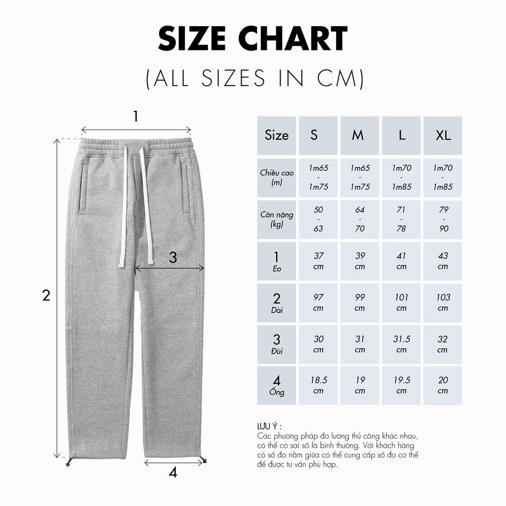 Quần jogger streetwear cao cấp FNOS màu đen, xám trơn form relaxed fit chất nỉ bông co giãn