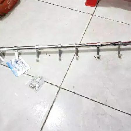 Giá Treo Đồ Dùng Nhà Bếp Gắn Tường 60cm Bằng Thép Không Gỉ Hiện Đại | BigBuy360 - bigbuy360.vn