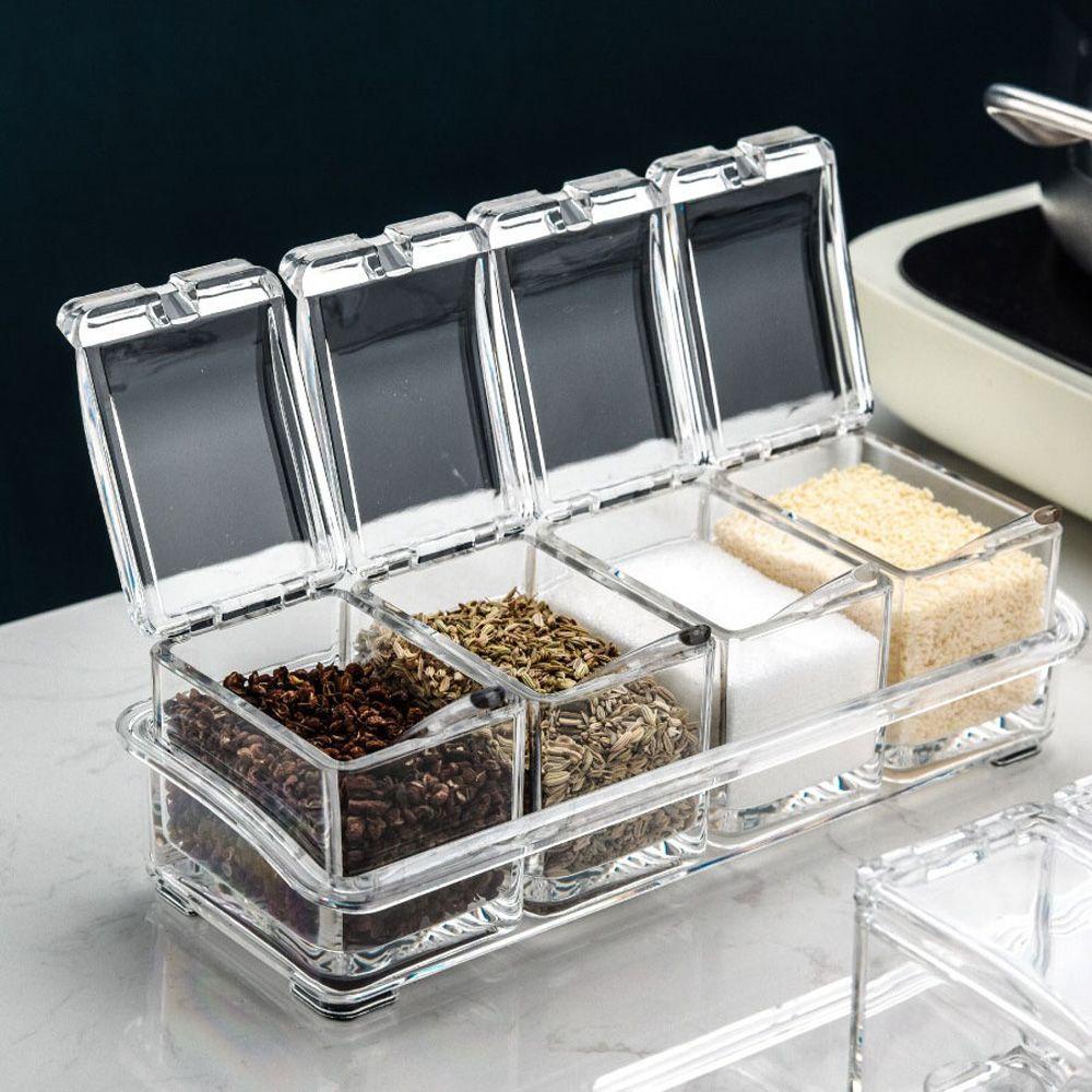 Lọ Đựng Gia Vị Trong Suốt Tiện Dụng Cho Nhà Bếp