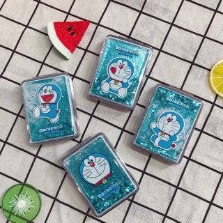 Gương Gập Mini Nhũ Chảy Doremon Doraemon