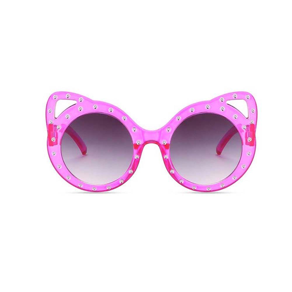 Kính Mát Gọng Tai Mèo Chống Phản Quang Dễ Thương Cho Bé Trai|Kính Mát Hình Tai Mèo Xinh Xắn Cho Bé