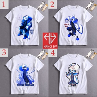 Áo Thun Trẻ Em In Hình Sans Error 404 Cực Chất Vải Mền Mát Kanghyshop