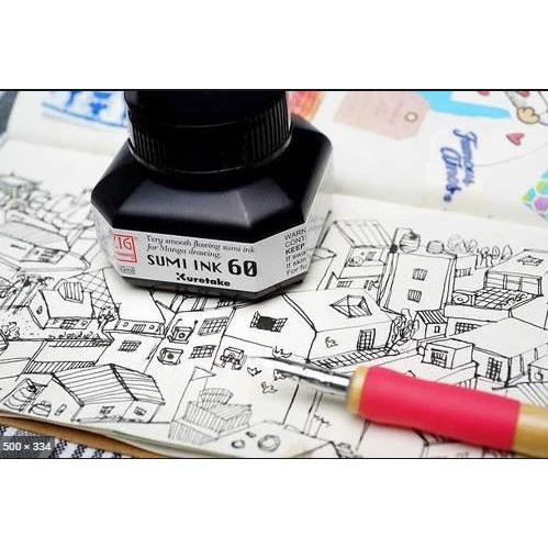 Mực đen vẽ truyện tranh, ZIg Sumi Ink 60, Kuretake