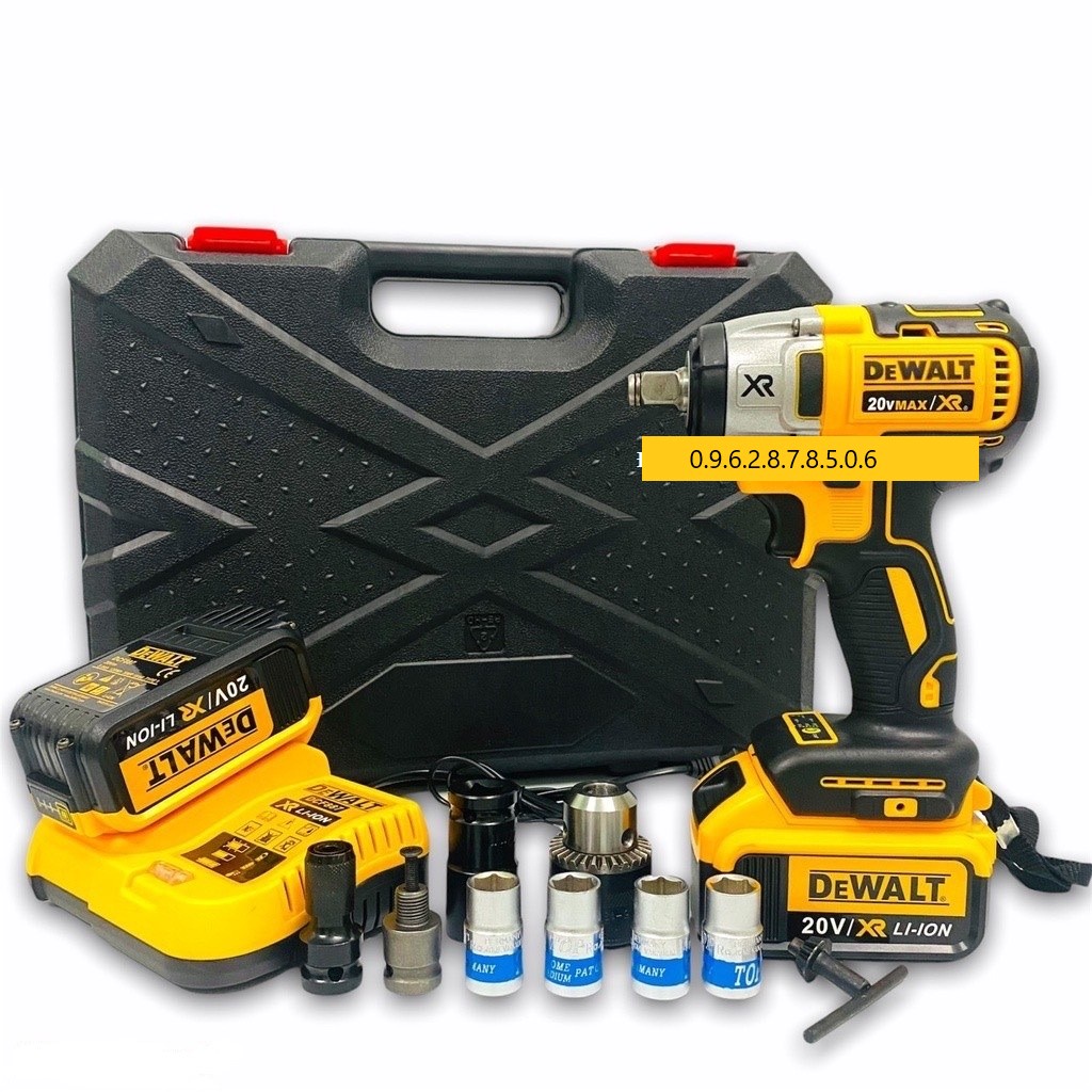 SIẾT CAO CẤP MÁY SIẾT BULONG DEWALT 20V DFC887 ĐỘNG CƠ KHÔNG CHỔI THAN HÀNG CAO C