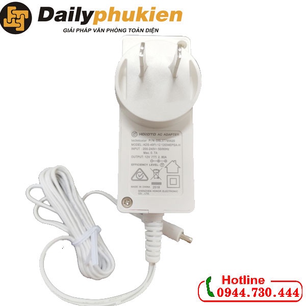 Adapter nguồn Hoioto 12v 2.8a dailyphukien