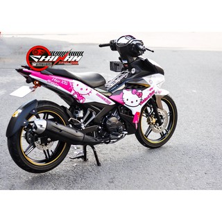Tem trùm Hello Kitty  cho Exciter 150