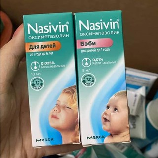 NHỎ MŨI NASIVIN NGA Cho bé