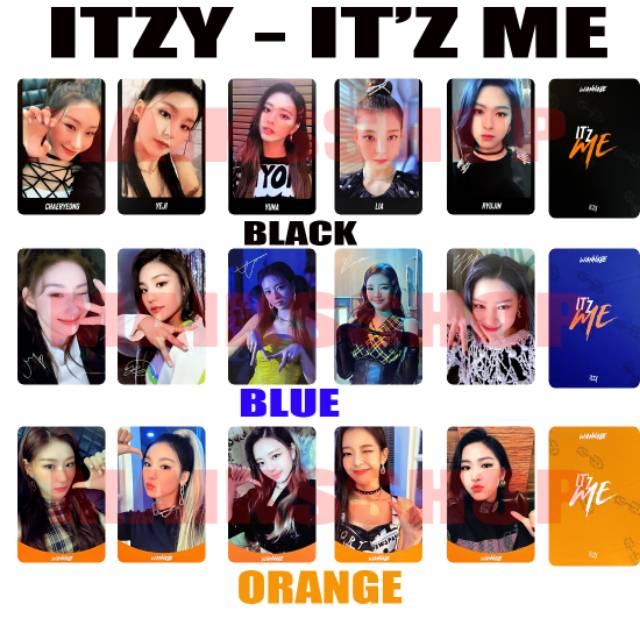 Itzy Itz Me Photocard Kpop