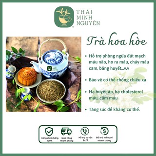 Trà hoa hòe, trà thảo mộc giúp thanh nhiệt thải độc công ty Thái Minh Nguyên