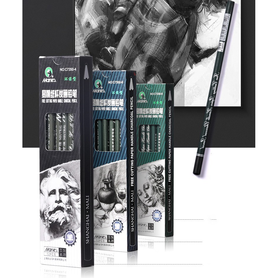 Bút chì than Maries #7350