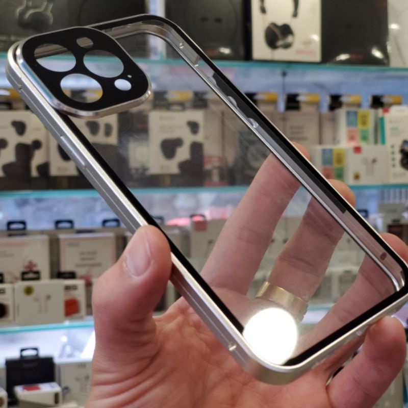 ỐP Lưng iphone 13 Pro max , 13 pro  ,Ốp iphone Hít  Nam Châm Cường Lực 2 MẶT IPHONE
