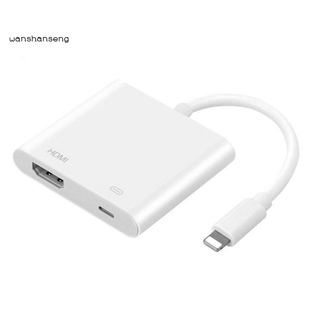 Dây Cáp Chuyển Đổi Wa 1080p Hd 8pin Sang Hdmi Cho Iphone 5 Ipad Mini Ipod Touch