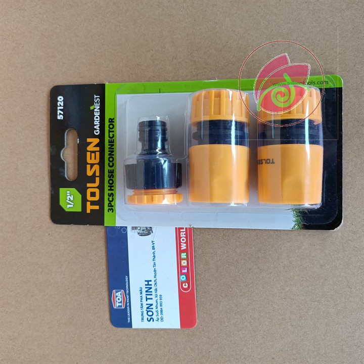 Bộ 3 Khớp Nối Ống Nước TOLSEN 57120