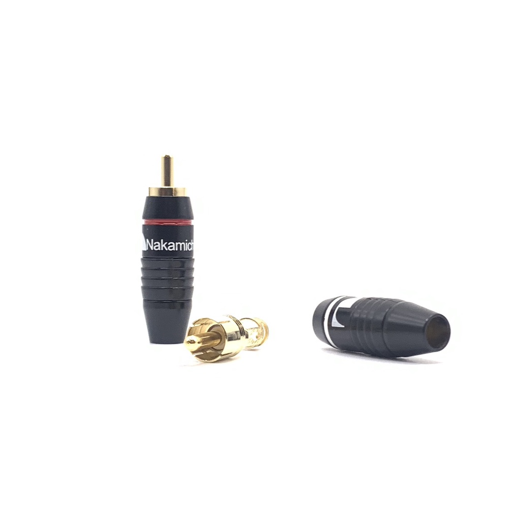 Combo 4 Jack AV Nakamichi Đực  Đồng OFC, Mạ Vàng 24k - Đầu AV Đực, Jack RCA/Jack Hoa Sen Lỗi 1 Đổi 1 Trong 7 Ngày