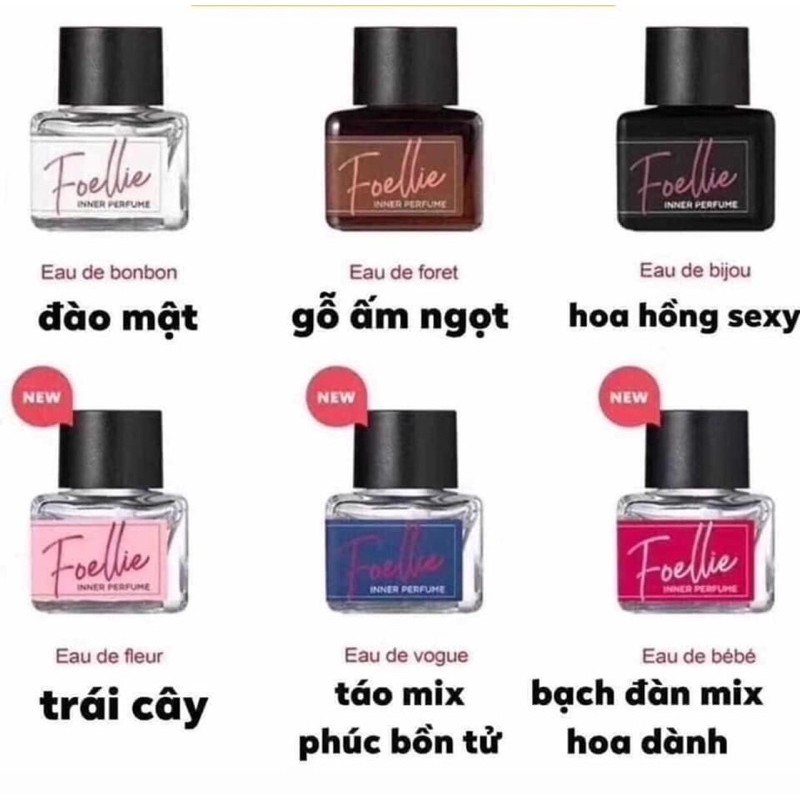 Nước hoa vùng kín FOELLIE EAU DE BIJOU 5ml hàng nội địa trung