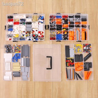 Hộp Nhựa Trong Suốt Đựng Đồ Chơi lego Nhiều Ngăn Tiện Dụng