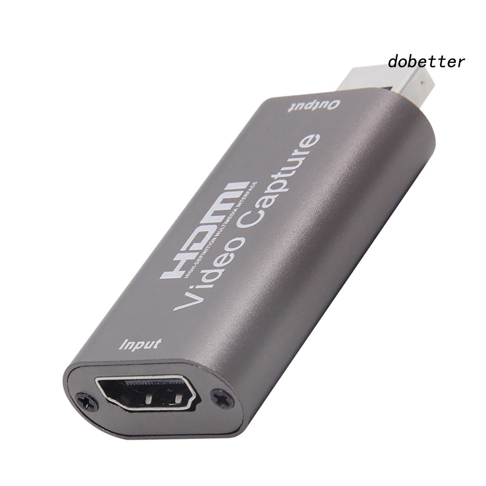 DOH_HDMI to USB 3.0 Audio Video Capture Card Game Recording Box Transcribe Tools